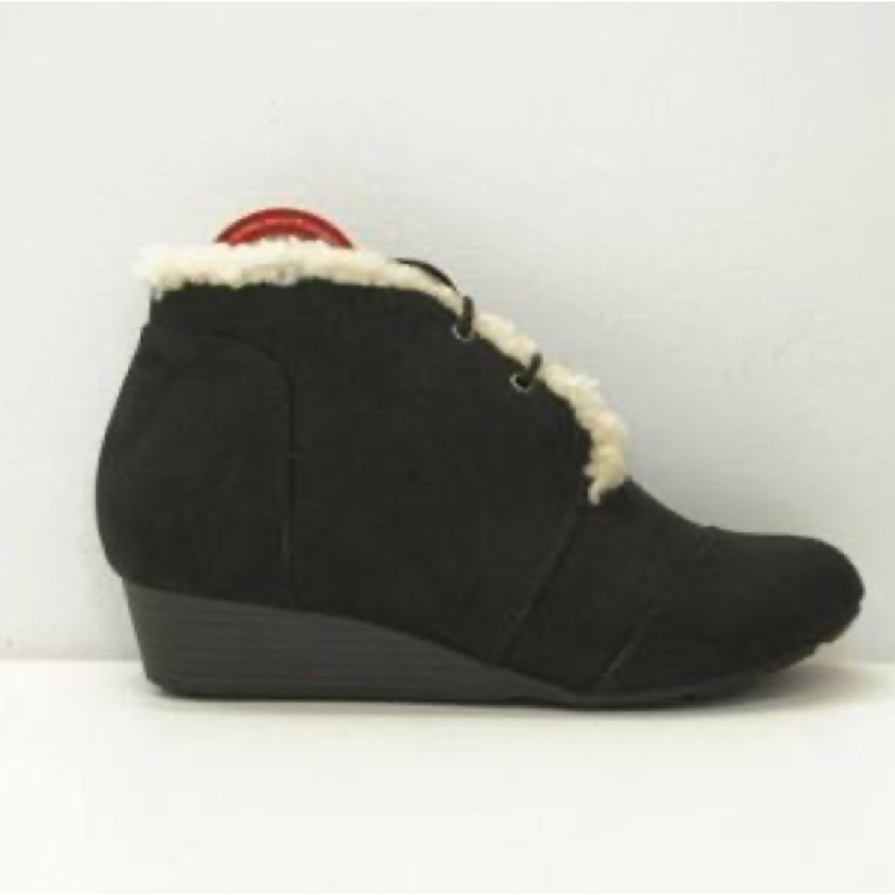 Mia Amore Sarah Suede lace up wedge boots